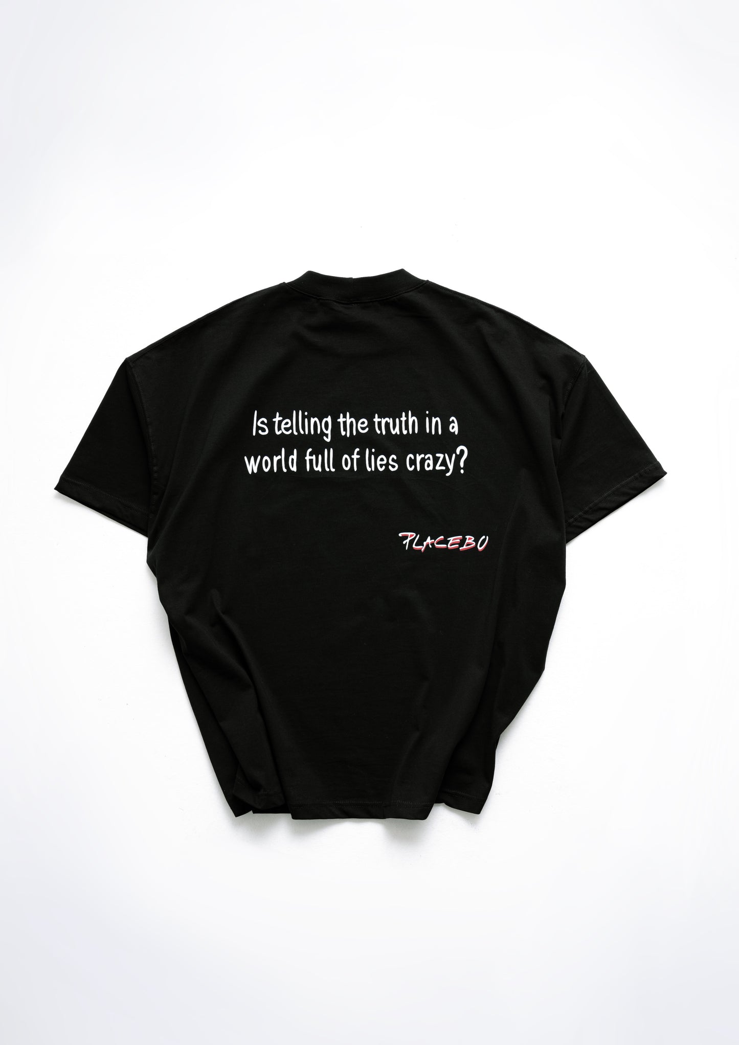 IT IS ALL FAKE oversized tee
