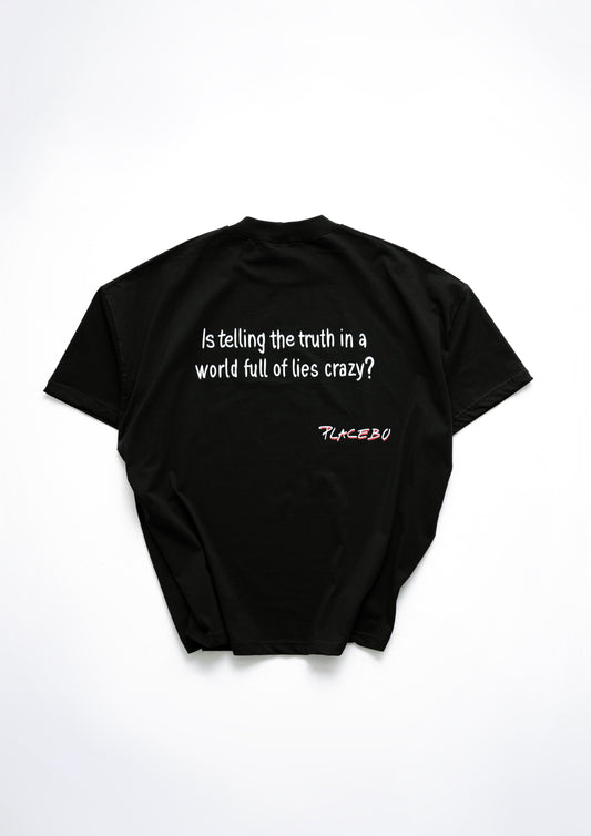 IT IS ALL FAKE oversized tee
